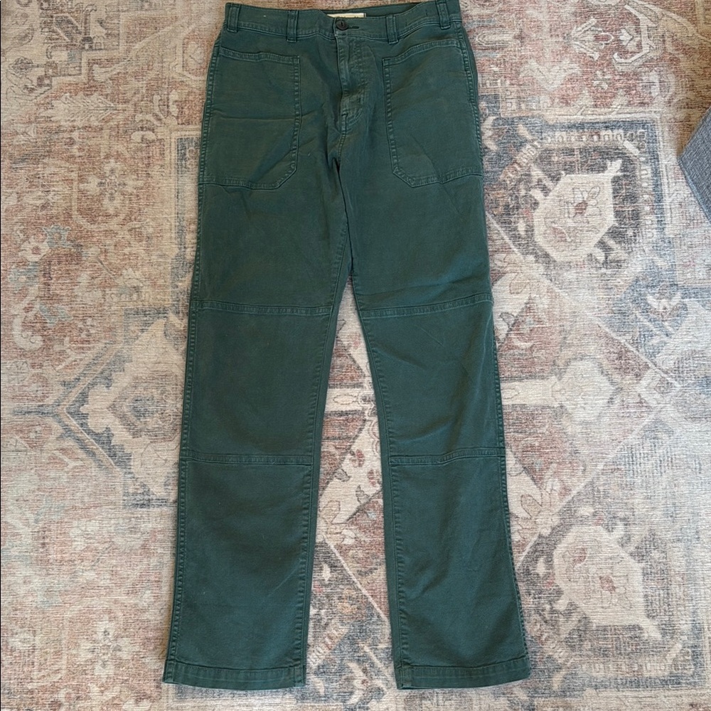 Madewell Green 90s Straight Pants